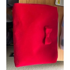 Este Lauder Red Makeup Bag